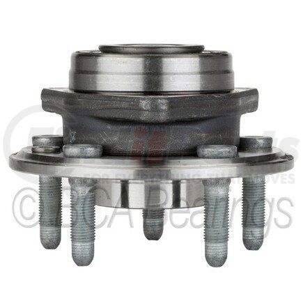 NTN WE61618 Wheel Bearing and Hub Assembly - Steel, Natural, with Wheel Studs