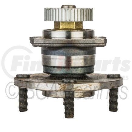 NTN WE61645 Wheel Bearing and Hub Assembly - Steel, Natural, with Wheel Studs