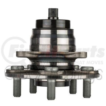 NTN WE61632 Wheel Bearing and Hub Assembly - Steel, Natural, with Wheel Studs