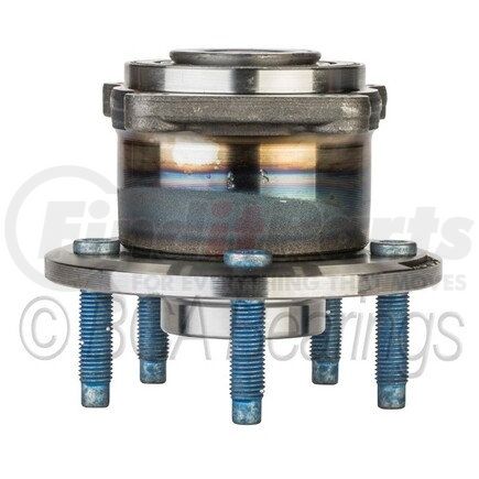 NTN WE61647 Wheel Bearing and Hub Assembly - Steel, Natural, with Wheel Studs