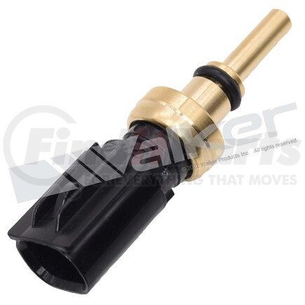 Walker Products 211-2017 Coolant Temperature Sensors measure coolant temperature through changing resistance and sends this information to the onboard computer. The computer uses this and other inputs to calculate the correct amount of fuel delivered.