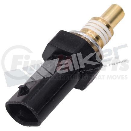 Walker Products 211-2053 Coolant Temperature Sensors measure coolant temperature through changing resistance and sends this information to the onboard computer. The computer uses this and other inputs to calculate the correct amount of fuel delivered.