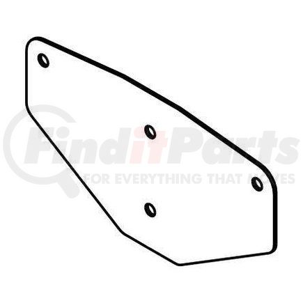 Buyers Products 3015788 Vehicle-Mounted Salt Spreader Hopper Bracket - Retainer Plate