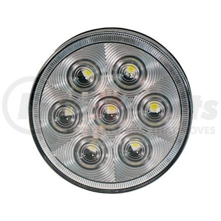Buyers Products 5624357 Back Up Light - 4 inches, Clear Lens, Round, with 7 LEDs