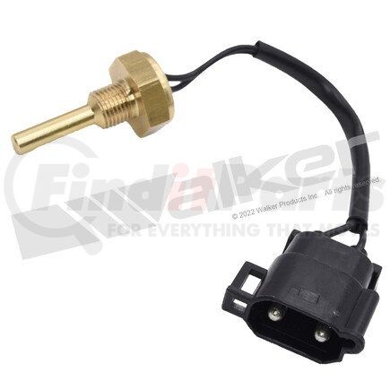 Walker Products 211-2089 Coolant Temperature Sensors measure coolant temperature through changing resistance and sends this information to the onboard computer. The computer uses this and other inputs to calculate the correct amount of fuel delivered.