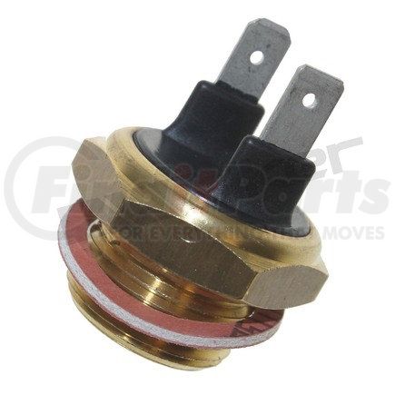 Walker Products 212-1002 Cooling Fan Switches are bi-metallic switches that turn on and off depending on the engine coolant temperature. This sends a signal directly to the cooling fans to turn them on and off.