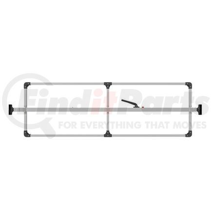 Save-A-Load 080-01200 SL-30 Series Bar, Articulating Feet, Attached 3 Crossmember Hoop-Mill aluminum