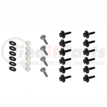 Torque Parts TR087-BBST Bumper Cover Hardware Kit - for Freightliner Cascadia