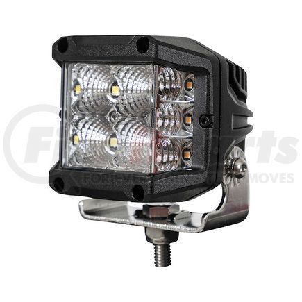Buyers Products 1492232 Flood Light - 4 inches, Square, LED, with Strobe