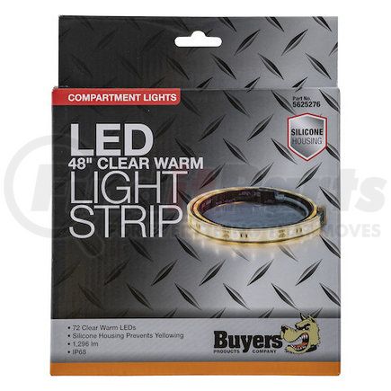 Buyers Products 5625276 Interior Strip Lighting - 48 in., Clear, Warm White