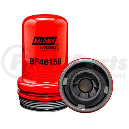 Baldwin BF46158 Fuel Filter - Spin-on used for Various Truck Applications