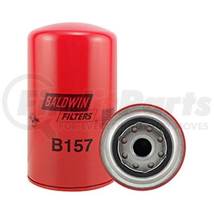 Baldwin B157 Engine Oil Filter - Full-Flow Lube Spin-On used for Ford Engines, Trucks