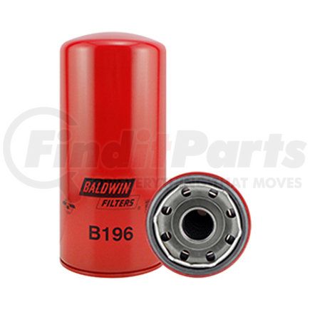 Baldwin B196 Engine Oil Filter - Full-Flow Lube Spin-On used for Cummins Engines