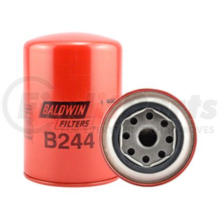 Baldwin B244 Engine Oil Filter - Full-Flow Lube Spin-On used for GMC, Isuzu Engines, Trucks