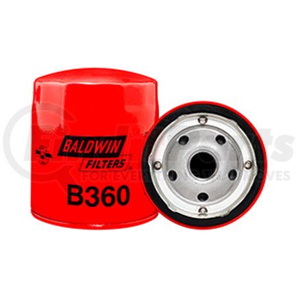 Baldwin B360 Engine Oil Filter - Full-Flow Lube Spin-On used for Mercruiser Marine Engines