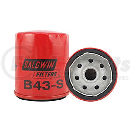 Baldwin B43-S Engine Oil Filter - Full-Flow Lube Spin-On used for Amc, Gm, Isuzu Automotive