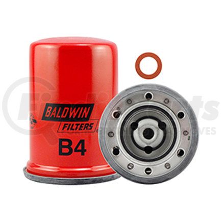 Baldwin B4 Engine Oil Filter - Full-Flow Lube Spin-On used for Chevrolet Automotive