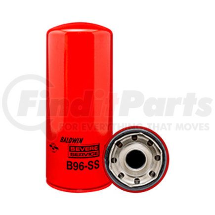 Baldwin B96-SS Engine Oil Filter - Severe Service Lube Spin-On used for Cummins Engines