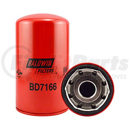 Baldwin BD7166 Engine Oil Filter - Dual-Flow Lube Spin-On used for GMC Trucks, Isuzu Engines