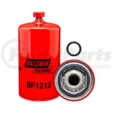Baldwin BF1212 Fuel/Water Separator Spin-on with Drain