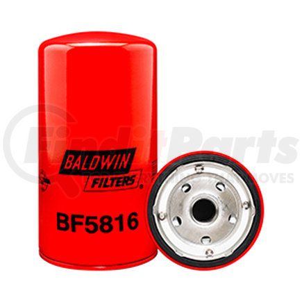 Baldwin BF5816 Fuel Filter - High Eff. Secondary Fuel Spin-on used for Detroit Diesel Engines