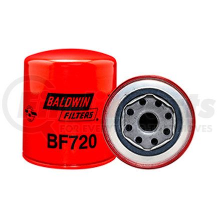 Baldwin BF720 Fuel Filter - Spin-on used for Caterpillar, Kobelco, MDI, Mitsubishi Equipment