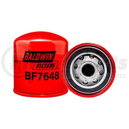 Baldwin BF7648 Fuel Filter - Spin-on used for GMC, Isuzu Trucks, Komatsu, Link-Belt Equipment