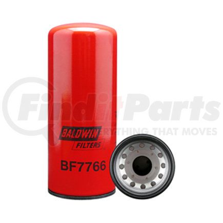 Baldwin BF7766 Fuel Filter - Spin-on used for Various Truck Applications