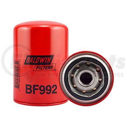 Baldwin BF992 Fuel Filter - Secondary Fuel Spin-on used for Thermo King Refrigeration Units