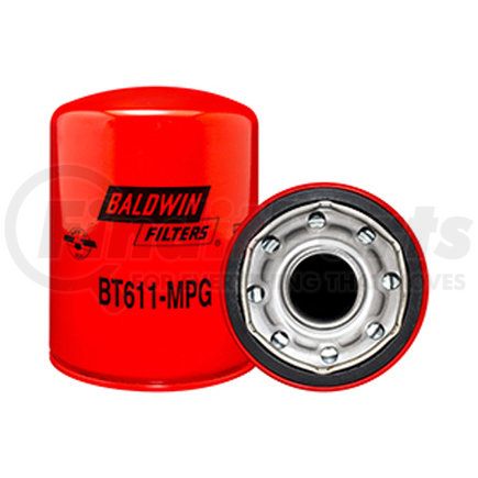 Baldwin BT611-MPG Engine Oil Filter - Max. Perf. Glass Lube Spin-On used for Sullair Compressors