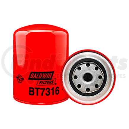 Baldwin BT7316 Engine Oil Filter - Lube Spin-On used for Case-International Tractors