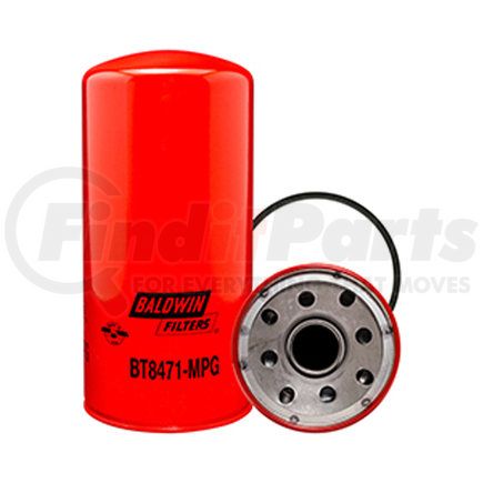 Baldwin BT8471-MPG Hydraulic Filter - Maximum Performance Glass Element used for Gradall Material Handlers