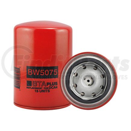 Baldwin BW5075 Engine Coolant Filter - Coolant Spin-On, with BTA PLUS Formula