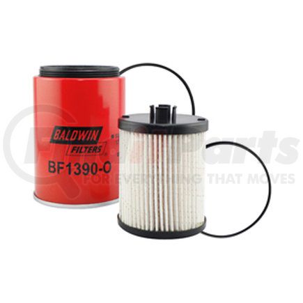 Baldwin BF9858-KIT Fuel Filter - Set of 2, used for Various Truck Applications