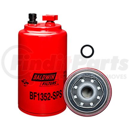 Baldwin BF1352-SPS Fuel Water Separator Filter - used for Various Truck Applications