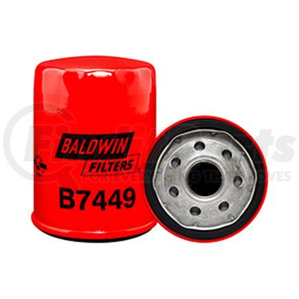 Baldwin B7449 Engine Oil Filter - Lube Spin-On used for Various Applications