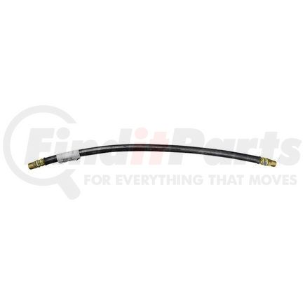 Tectran 688466 Air Brake Hose Assembly - 84 in., 1/2 in. Hose I.D, Dual 3/8 in. LIFESwivel Ends