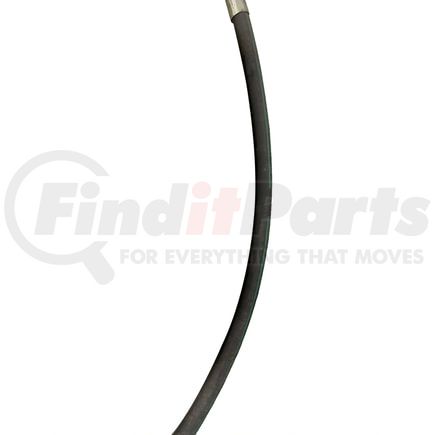 Yanmar 0308-077 Drive Motor Pressure Hose - Bottom Right, 3/4", 12C12MTF-12FJX90S-12FJX45M-46"