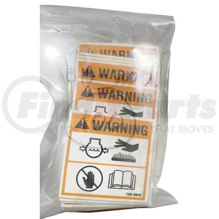 Yanmar 0310-202 Radiator Warning Decal