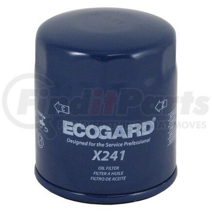 ECOGARD X241 OIL FILTER - SPIN ON