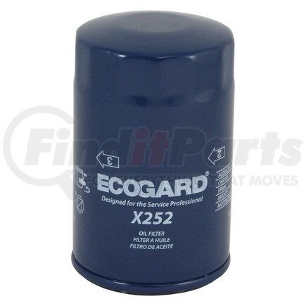 ECOGARD X252 OIL FILTER - SPIN ON