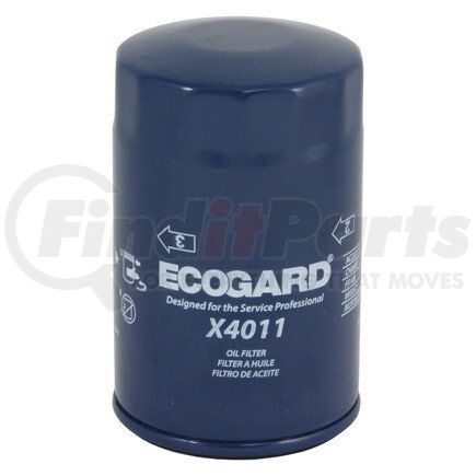 ECOGARD X4011 OIL FILTER - SPIN ON