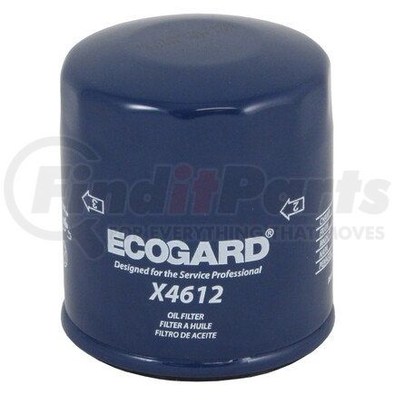 ECOGARD X4612 OIL FILTER - SPIN ON