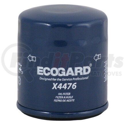 ECOGARD X4476 OIL FILTER - SPIN ON