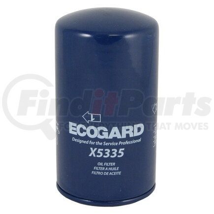 ECOGARD X5335 OIL FILTER - SPIN ON