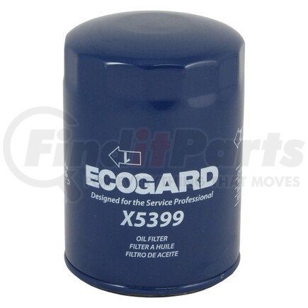 ECOGARD X5399 OIL FILTER - SPIN ON