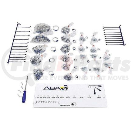 ABA 08190026009 Hose Clamp Assortment and Merchandiser