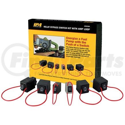 Innovative Products of America 9038A Relay Bypass Switch Kit - with Amp Loop, 10A-20A Continuous, 30A Surge, Teflon
