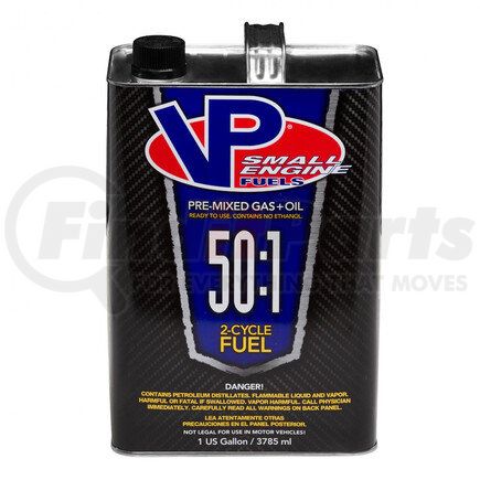 Vp Racing Fuel 6231 PRE-MIXED Gas and Oil - 1 Gallon, 50:1 2-Cycle Fuel, JASO FD Certified