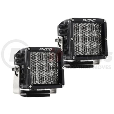 Rigid 322713 RIGID D-XL PRO LED Light, Driving Diffused, Surface Mount, Black Housing, Pair